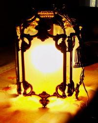 lumière allumée
