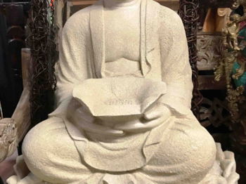 Statue Bouddha fontaine résine H 85 cm Sedan Ardennes