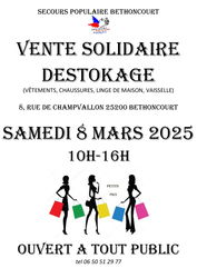 VENTE SOLIDAIRE