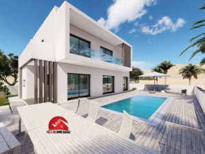 Vente Projet Villa piscine Z U Houmt Souk Djerba Tunisie