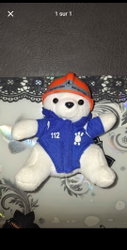 Petit nounours pompier