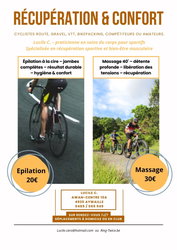 épilation 20e & massage 30e