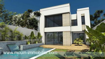 Vente VILLA DANA Hammamet Zone Théâtre II Tunisie