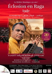 Éclosion Raga Inde Paris