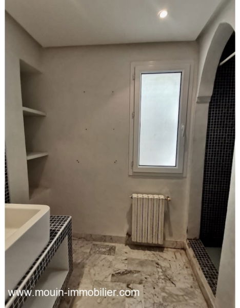 Villa de plein pieds à louer à hammamet