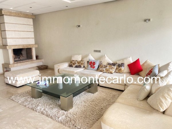 Location Bel appartement meublé Hay Riad Rabat Maroc