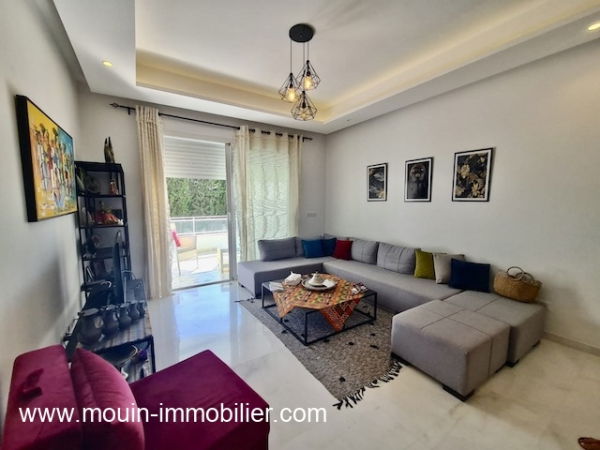 appartement à louer à l'année à Hammamet Nord