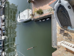 terrasse et amarrage