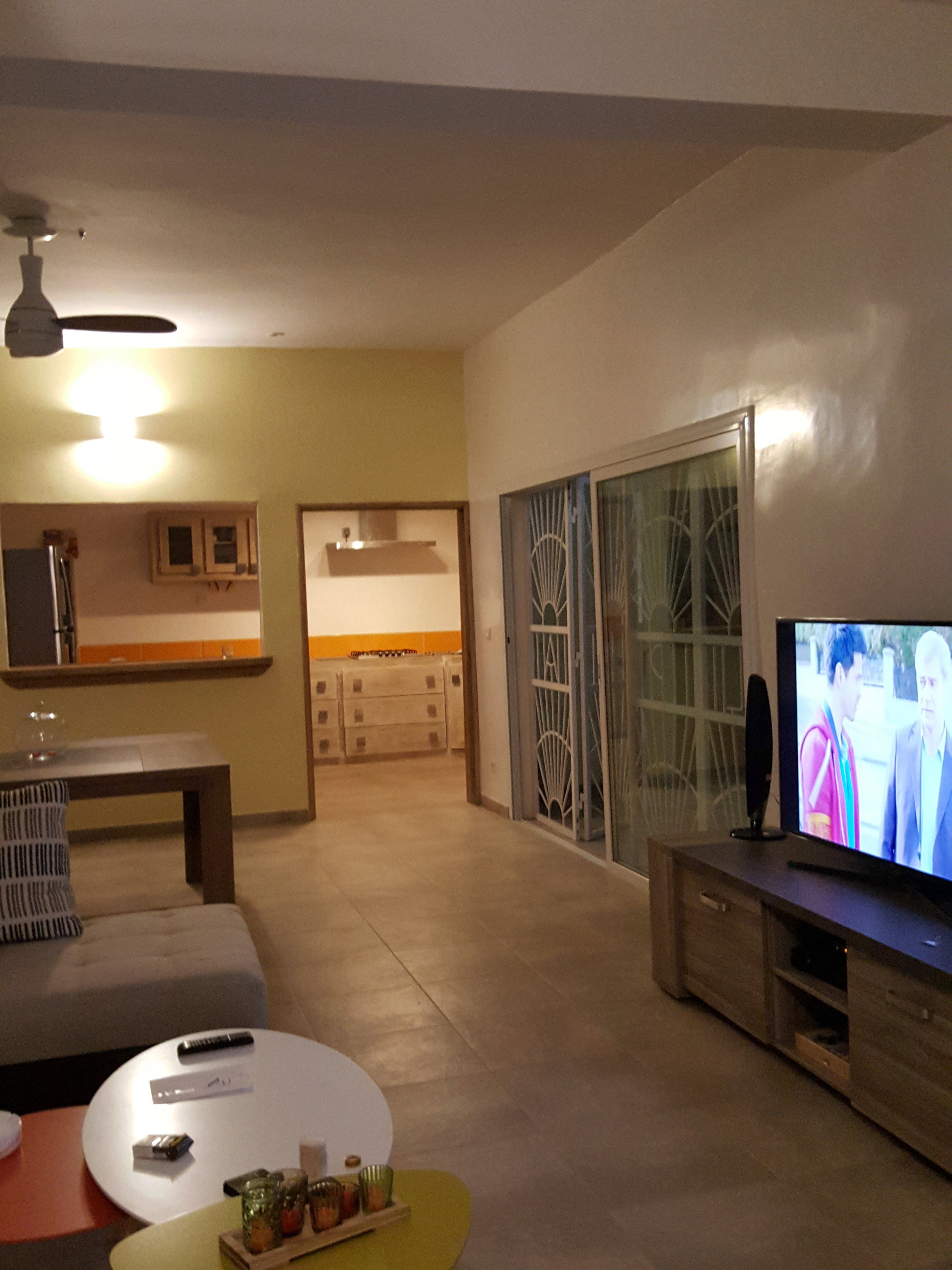 Vue Salon cuisine