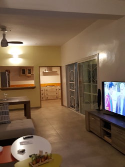 Vue Salon cuisine