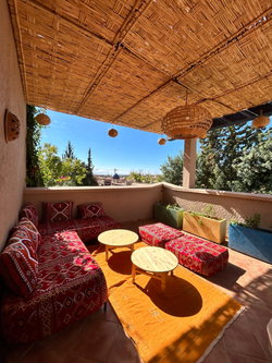 salon berbère terrasse