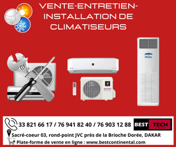 Annonce DES CLIMATISEURS QUALITE BON PRIX Dakar Sénégal