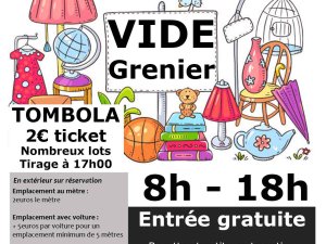 Annonce Vide grenier APEL Viviers Ardèche