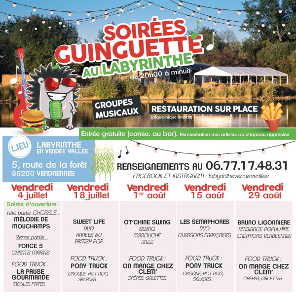 Visuel soirée guinguette