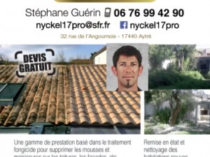 Annonce Entreprise nettoyage Nyckel Aytré Charente Maritime