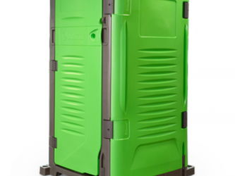Toilettes sèches verte