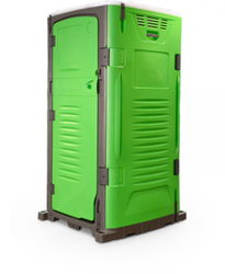Toilettes sèches verte