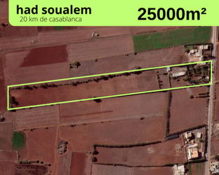 Vente Propriété Had Soualem Casablanca Maroc