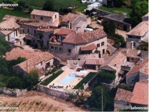 Location mas ardechois 4gîtes classés 2 piscine Orgnac-l&#039;Aven Ardèche