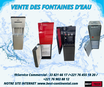Annonce DES FONTAINES D&#039;EAU DISPONIBLES Dakar Sénégal