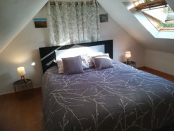 Chambre avec lit 160 x 200