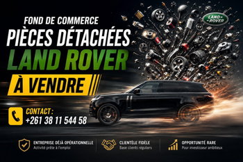 Fonds de commerce pieces LandRover