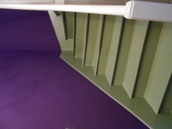 A l'étage : d'un appartement de type T3 : 80 m² + terrasse 60 m²