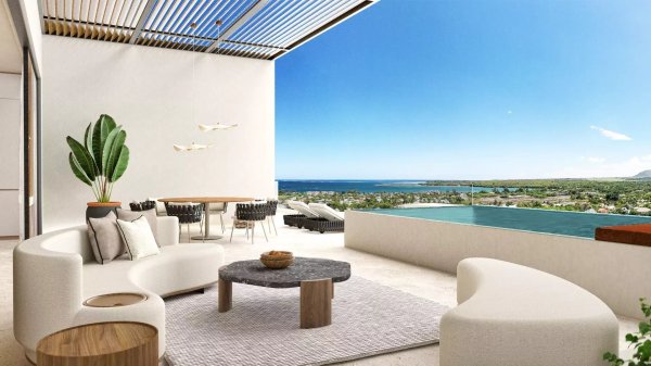Vente tamarin luxueux penthouse 300m² vue mer Ile Maurice