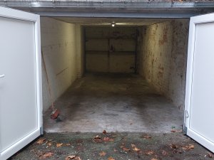 Intérieur du box de garage