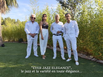 "EVER JAZZ", le jazz et la variété en toute élégance... (photo Sara Ami)