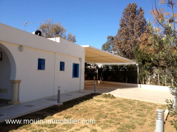 Villa de plein pieds à louer à nabeul