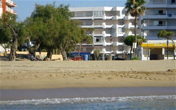 Location Rosas Costa Brava T2 terrasse belle vue mer 50m plage Espagne