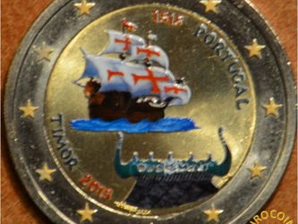 PIECES 2 EUROS ANNEE 2015 COULEUR COMMEMORATIVES NEUVES Rochefort&lt;br&gt;