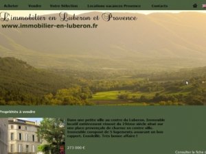 Vente Agence immobilière Luberon Provence Apt Vaucluse