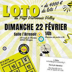 LOTO DU PVV 22 FEVRIER VOREPPE 38