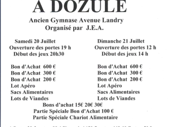 Annonce SUPER LOTO Dozulé Calvados