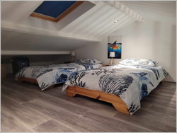Chambre 2 - 2 lits simples