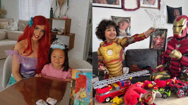 Ariel et Iron Man