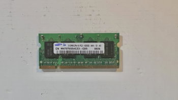 Samsung - Barrette/module mémoire vive RAM 512Mo - DDR2 - SO-DIMM - PC2-4200S - 533MHz