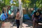 A 150m de la plage du Helleux à Ste-Anne en Guadeloupe le snack koko cabana