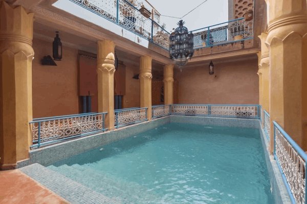 Maison d'hôtes 4 étoiles c&oelig ur Quartier Daoudiate Marrakech