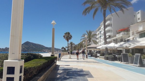 Fonds commerce ALTEA Espagne Bar restaurant face mer plage grande terrasse
