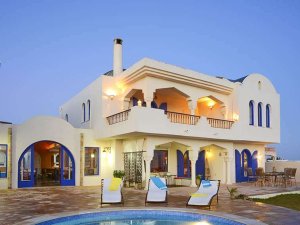 Vente villa emplacement exceptionnel vue mer 180&amp;deg Djerba Tunisie