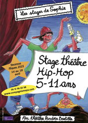 Stage ans Vacances Pâques 2025 Théâtre / Hip-hop Paris