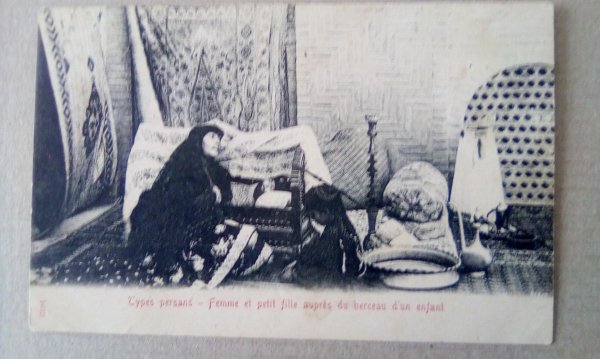 Cartes postales anciennes types persans Marseille Bouches du Rhône