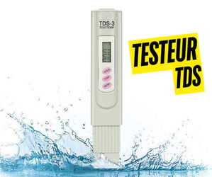 Contrôlez votre eau en quelques secondes