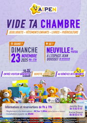 Affiche Vide Ta chambre AIPEN