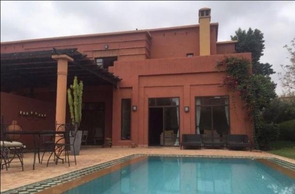 location villa meublee piscine marrakech Maroc