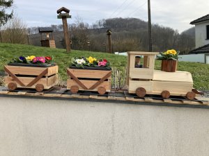 Annonce Train bois façon bac fleur Cosnes-et-Romain Meurthe et Moselle