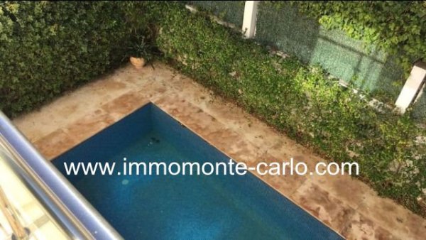 Location villa neuve piscine hay riad rabat Maroc